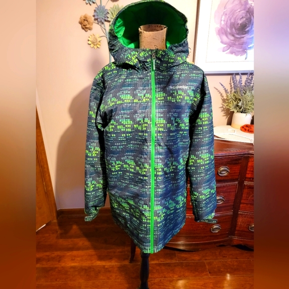 Columbia Sportwear Company Omni Heat Hooded Winter Jacket - Picture 1 of 10